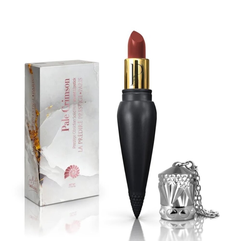 Predire Prestige Pale Crimson Obsidian Pink Velvet Lipstick